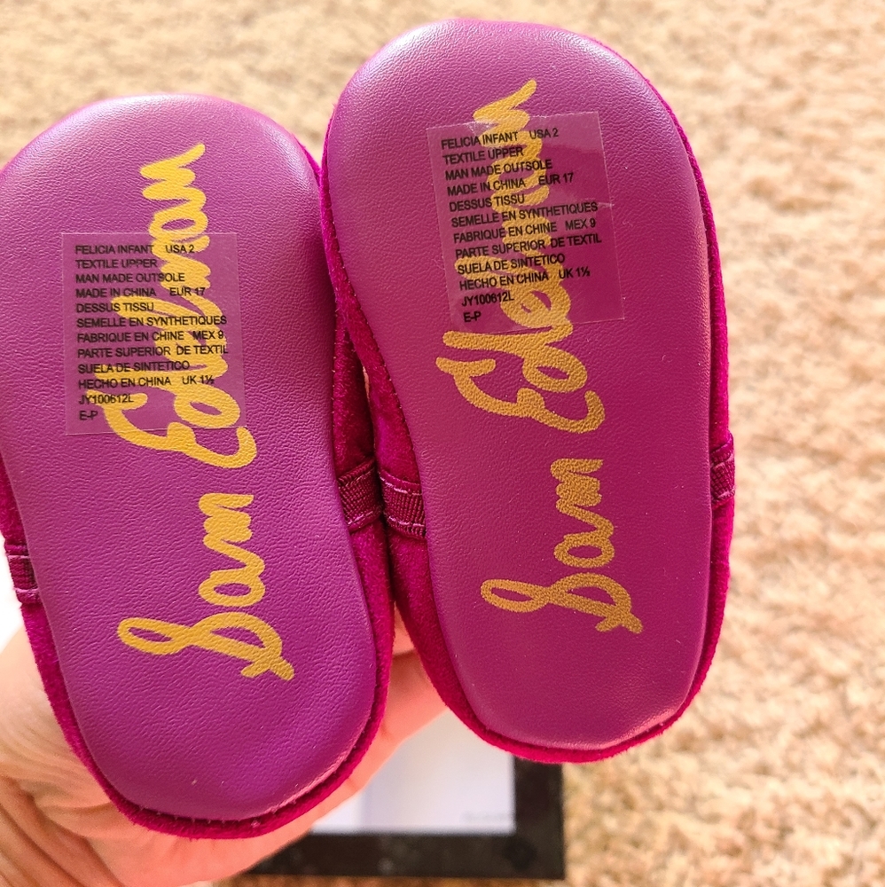 New Sam Edelman Baby Girl Shoes - Picture 3 of 5